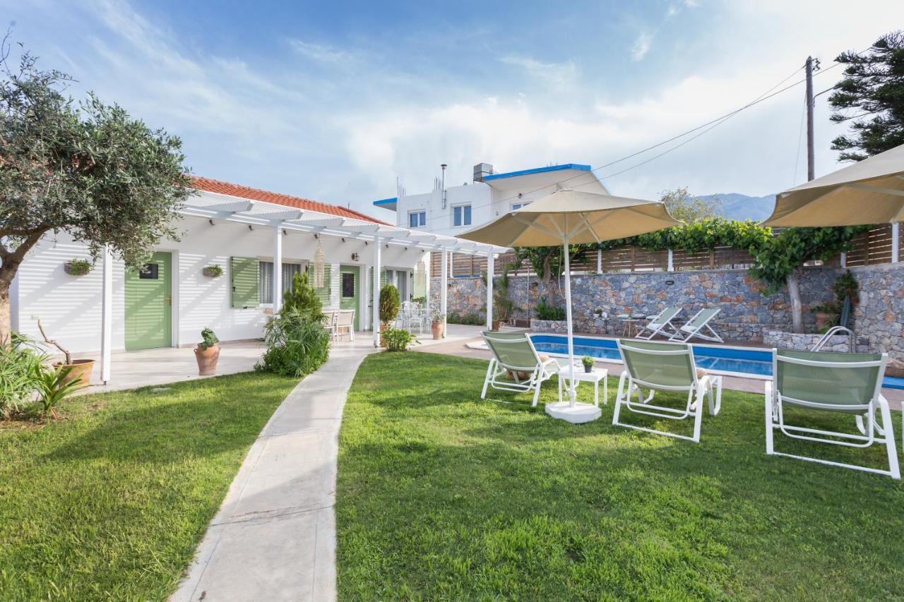 Pelagias Villa Paralia Kourna Esterno foto