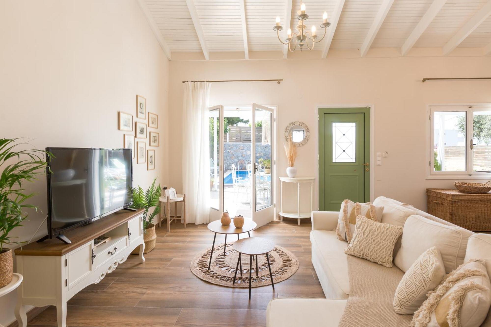 Pelagias Villa Paralia Kourna Esterno foto